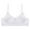 White, variant on CYRBOKO Girls Bars, Cami Breathable Soft Thin Comfortable Seamless Bras Beige Size 15-16 T