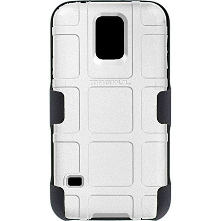 Magpul Industries Samsung Galaxy S5 MAG476-WHT Field Case & EGO Tactical Swivel Belt Clip Holster Combo Kit (White)