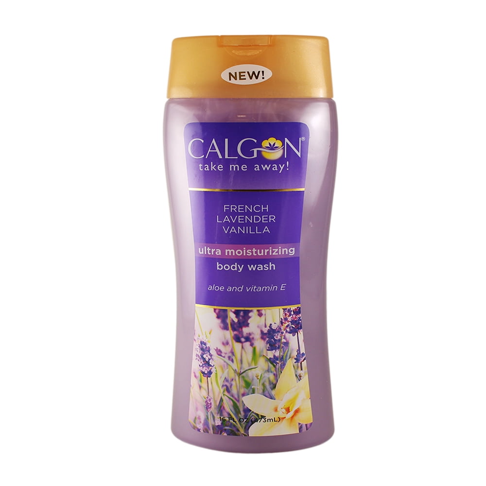 Calgon French Lavender Vanilla Ultra Moisturizing Body Wash 16 oz / 473