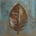 thumbnail image 2 of Pinto, Patricia 26x26 Black Ornate Wood Framed with Double Matting Museum Art Print Titled - New Leaf V, 2 of 4