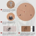 thumbnail image 6 of Darts Board Bracket With Screws for Dartboard Wall Mounting Hanging Fixings Screws, 6 of 10
