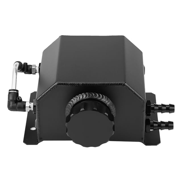 Oil Reservoir Oil Breathable Pot Exhaust Gas Catch Filter Oil Filters Aluminum Alloy Engine Oil Reservoir Oil Breathable Pot Exhaust Gas Catch Filter Black