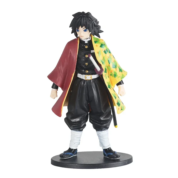 Figuras de acción de PVC de Kamado, Tanjirou, Nezuko, Demon Slayer, Zenitsu, Inosuke, Kimetsu No Yaiba
