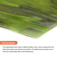 thumbnail image 4 of Stained Glass Sheet Mosaic Tile 7.9 Inch x 5.9 Inch Army Green Stained Glass Sheets for Crafts Project, 4 of 5