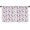 Watercolor Purple Rose, variant on White Folk Floral Window Curtains, Curtain Panels for Home Decor, Polyester Soft Draping, Suitable for Kids Rooms, Teens, Relaxing ,42x54in