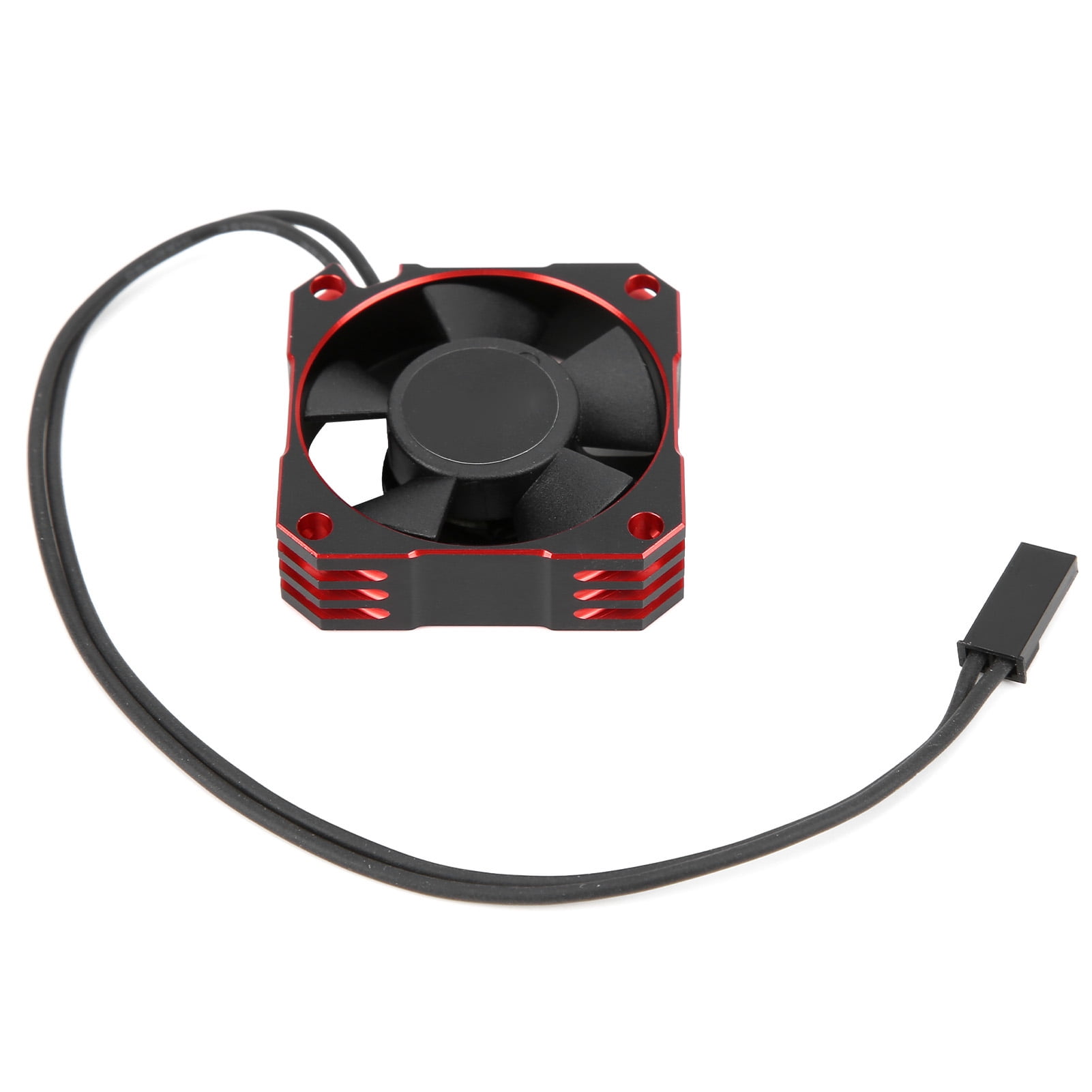 GPM Alu-Kühler Mit Lüfter Für Traxxas TRX-4/TRX-6 – 35 Mm Motor-Kühlsink In Rot, Inkl. Adapter & Schrauben