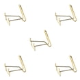 thumbnail image 2 of kurtrusly Contemporary Iron Ores Stone Display Stand Chic Rock Holder Base Home Office Decor Golden L 5Set, 2 of 6