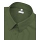 thumbnail image 2 of Camisas con botones para mujer, manga larga, silicona, verde oliva, 2 of 9