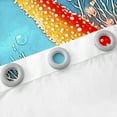 thumbnail image 3 of Erosebridal Orange Starfish Curtains and Drapes (38x45), Sea Beach 30%-50% Blackout Curtains for Bedroom, Blue Ocean Curtains for Living Room, Window Drapes Bedroom Decoration, 3 of 6