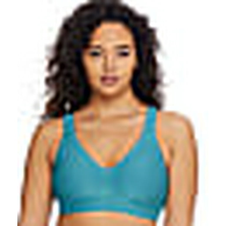 Bali Women's Comfort Revolution ComfortFlex Fit Wirefree Bra, 3484, Tinted  Lavender Aztec, 2X