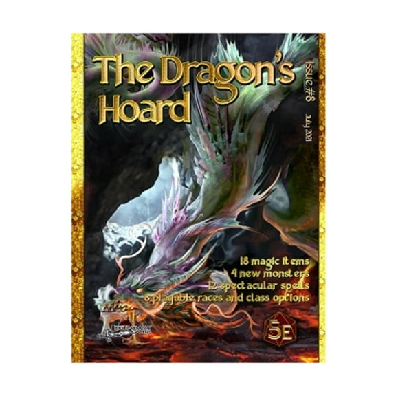 Legendary Games Dragon's Hoard - Issue #8 New