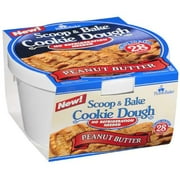 Home Bake: Scoop & Bake Dough, Peanut Butter Cookie, 12 oz