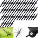 thumbnail image 2 of Cuchillas de PláStico para CortacéSped, 50 Uds., Cuchilla para CortacéSped, Recortadora InaláMbrica, Herramienta de JardíN, Accesorios para CortacéSped, 2 of 5