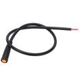 thumbnail image 4 of Cable de extensión de bicicleta eléctrica de 3 núcleos Cable de extensión de sensor de freno de acelerador de cobre y PVC para accesorio de bicicleta Conector hembra de 200 V CA, 4 of 12