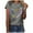 Gray, variant on Valentines Day Gifts Zpanxa Valentines Shirts for Women, Cute Casual Summer Tops, Graphic Tees for Teen Girls, Ladies Tops and Blouses, Fashion Short Sleeve Heart Shirts Blue XXL