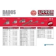 thumbnail image 2 of Juego De 10 Dados Punta Hexagonal 1/4 Pulgadas En Riel Urrea Urrea 4770-10, 2 of 4