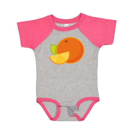 

Inktastic Orange Fruit Gift Baby Boy or Baby Girl Bodysuit