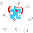 thumbnail image 3 of CafePress - I Love My Grandson Autism Dark T Shirt - Men's Classic Cotton T-Shirts, 3 of 3