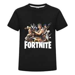 Kids Fortnite T-Shirt Short Sleeve Gaming Tee with Vibrant