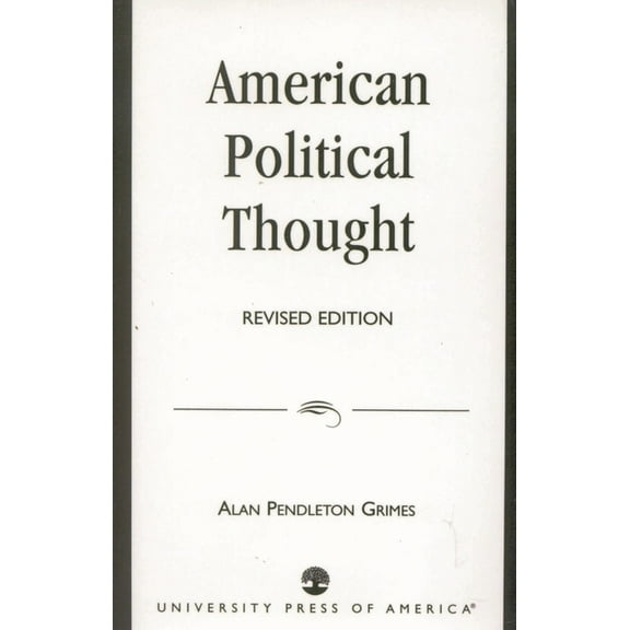 American Political Thought, (Paperback)