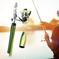 thumbnail image 4 of SPRING PARK 1.6m Fish Shape Fishing Rod Reel Combo Set Mini Pocket Collapsible Fishing Pole Kit Telescopic Fishing Rod and Spinning Reel Combo Kit, 4 of 7