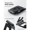 thumbnail image 4 of Soporte para tableta Nulaxy, doble plegable, de aluminio, para iPad, negro, 4 of 6