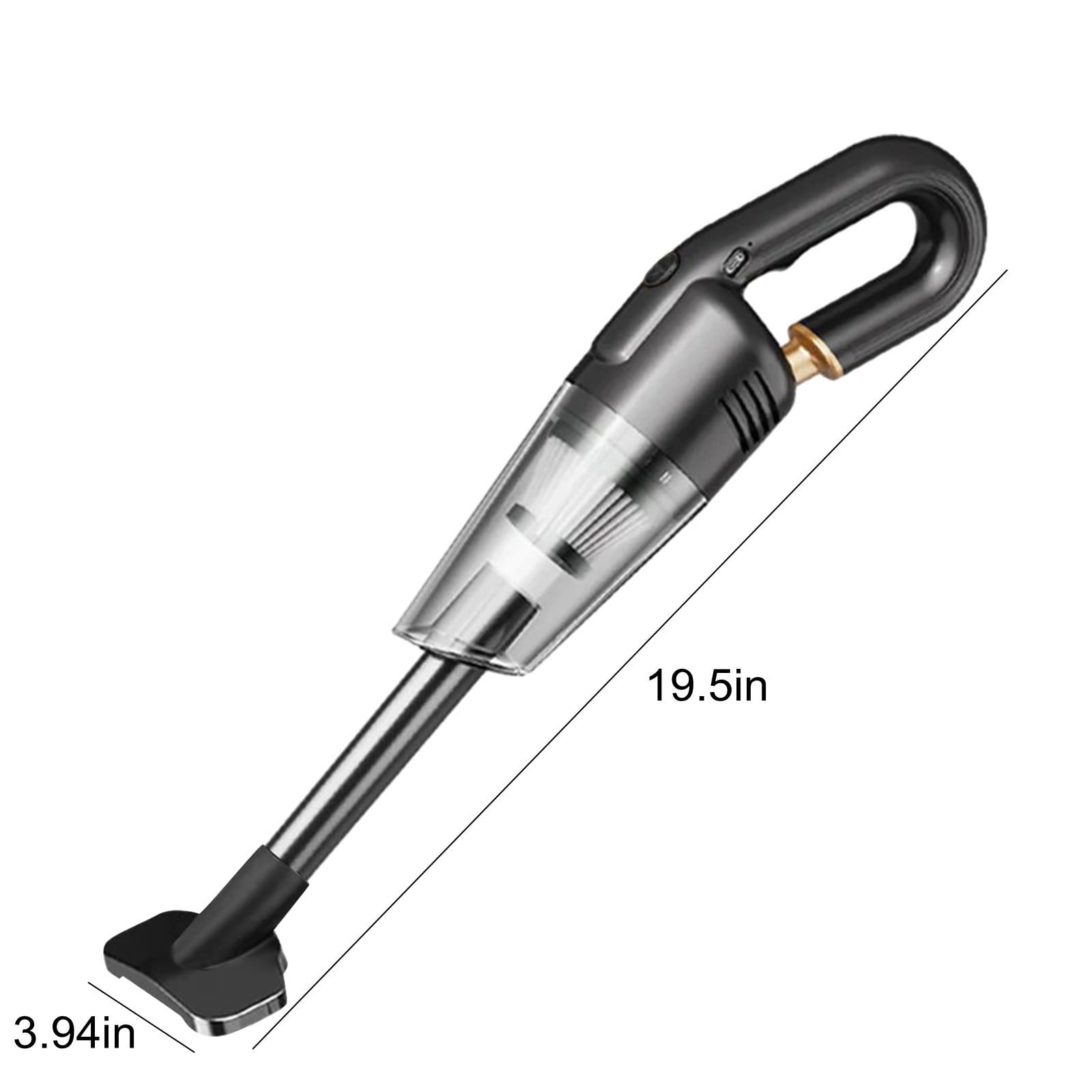 Handheld Vacuum Cordless 120W/4500PA Strong Suction Hand Held Car Vacuum Cleaner Rechargeable Portable Vacuum Cleaners with 2 Filter Handheld Vacuums for Carpet, Hard Floor, Pet Hair