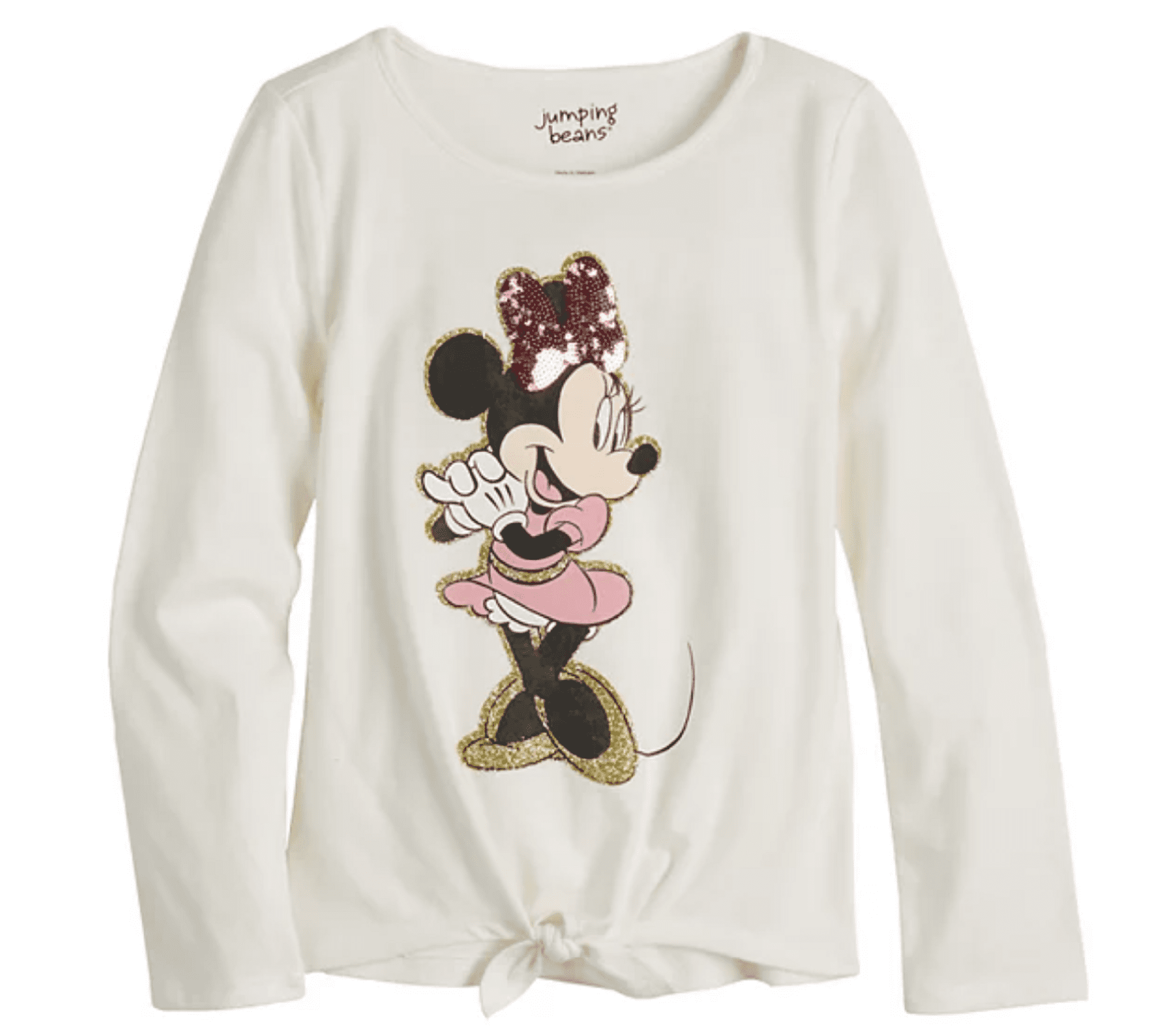 Disney Minnie Mouse Long Sleeve Fashion 