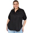 thumbnail image 1 of Camisa oversize Roman Fashion/Tallas Extras, 9513 (Negro) negro 40 Roman Fashion BL-RF-9513-NEGRO-ALL, 1 of 7