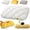 White, variant on Cooling Marshmallow Pillow, Double-Sided Breathable Fluffy Bed Pillow, High Resilience Neck Support Washable Sleep Pillow for Adult Hot Sleepers
