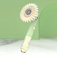 thumbnail image 2 of Jinsinto Bubble Machine Sunflower Shape Handheld Outdoor Toddler With Light 1 Piece Green, 2 of 5