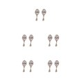 thumbnail image 3 of Jumpingount 1 Pair Small Rhinestone Ear Studs Wife Jewelry Decoration Personalized Anniversary Gifts Daughter Birthday Holiday Earrings Type2 NO2 Jumpingount CBP214525, 3 of 6