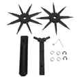 thumbnail image 2 of Manual Tiller, Plastic  Cultivator Labor Saving Portable Prevent Wear Complete  for Plants, 2 of 7