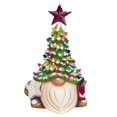 thumbnail image 1 of Estatua de enano sin rostro de resina de Papá Noel con gnomo de árbol de Navidad, decoración para árbol de Navidad, regalo de Año Nuevo, 1 of 7