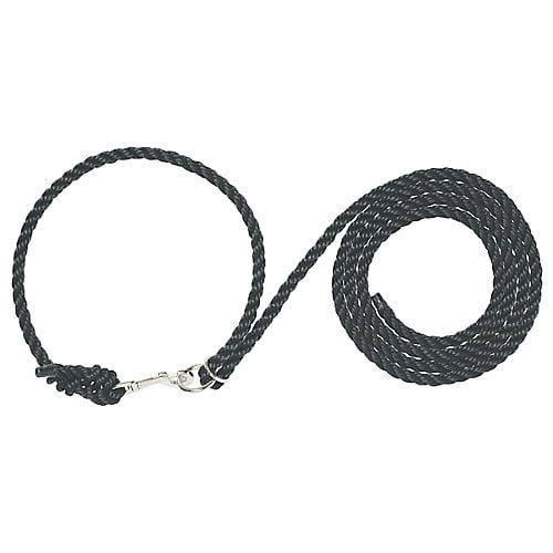 Weaver Leather Adj Poly Neck Rope Black
