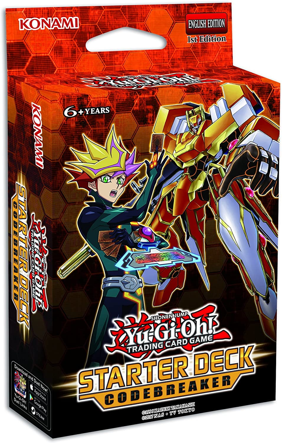 Konami YuGiOh Trading Card Game Starter Deck Codebreaker