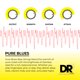 thumbnail image 3 of Cuerdas para bajo eléctrico DR Strings PURE BLUES PB5-45, 3 of 8
