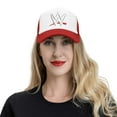 thumbnail image 3 of W-W-E Hat, Adjustable Snapback Truck Hat with Mesh Back, Breathable Baseball Cap for Outdoor, Sports & Daily Use, 3 of 9
