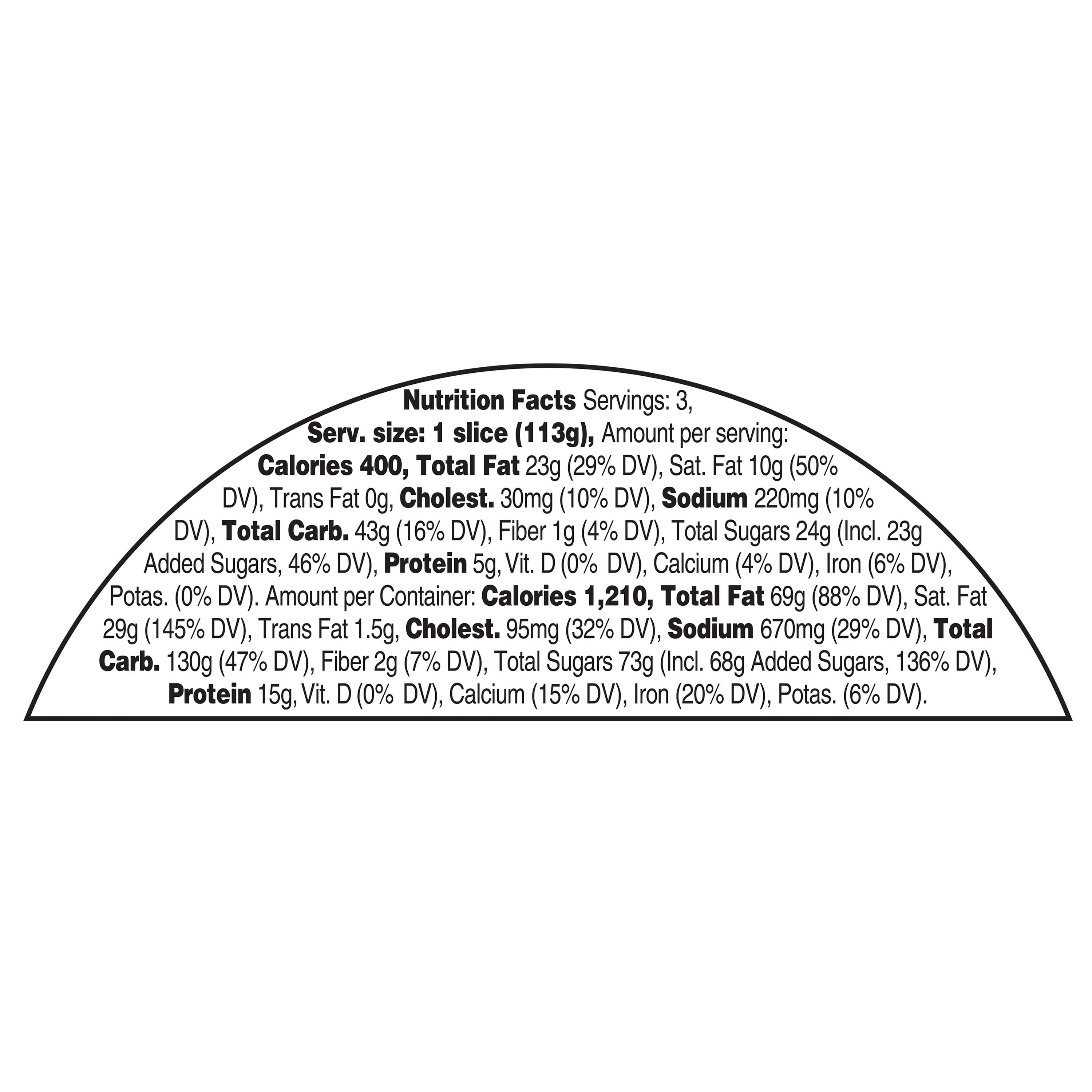 Freshness Guaranteed Fall Pie Variety Cheesecake Slices, 12 oz, 3 Count (Refrigerated)