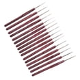 thumbnail image 1 of Ultrafine Lace Crochet Hook Set with Durable Stainless Steel  and Comfortable Plastic Handles for DIY Sewing, 1 of 8