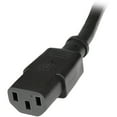 thumbnail image 3 of StarTech 3ft 14AWG Computer Power Cord Extension C14 to C13 PXT100143, 3 of 4