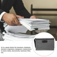 thumbnail image 3 of KAKOWELY Money Bag for Business Combination Lock Bag Grey Polyester Material for Adults 1Set, 3 of 6