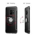 thumbnail image 3 of Mignova Galaxy S9 Plus Case, Two-layer Reinforced Back Cover Protect Case with Ring Holder for Samsung Galaxy S9 Plus(Black), 3 of 6