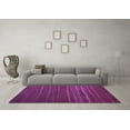 thumbnail image 3 of Ahgly Company Indoor Rectangle Abstract Purple Contemporary Area Rugs, 7' x 10', 3 of 4