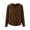 Coffee, variant on Winter Thermal Underwear Top Soft Warm Long Sleeve Base Layer Shirt Cozy Comfortable Everyday Wear Breathable for Cold Weather