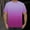 Hot Pink, variant on Zylanna Men's Short Sleeve T-Shirts, Lightweight Summer Gradient Color Crew Neck Daily leisure Tops for Men Blue Size M