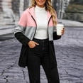 thumbnail image 6 of MaFYtyTPR Women's Color Block Hoodies Zip Up Long Sleeve Hooded Sweatshirts Loose Fit Casual Coat with Pockets, 6 of 6