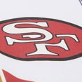 thumbnail image 4 of Men's-Mitchell & Ness Jerry Rice White San Francisco 49ers Name & Number Team Origins Vintage Logo T-Shirt, 4 of 7