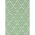 thumbnail image 2 of Rugs.com Georgia Collection Rug – 5' x 8' Green Flatweave Rug Perfect For Living Rooms, Large Dining Rooms, Open Floorplans, 2 of 9