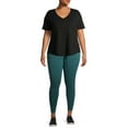 thumbnail image 4 of Terra & Sky Women's Plus Size High Waist Leggings, 4 of 6